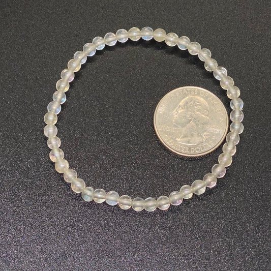 Angel Aura Quartz Beaded Bracelets