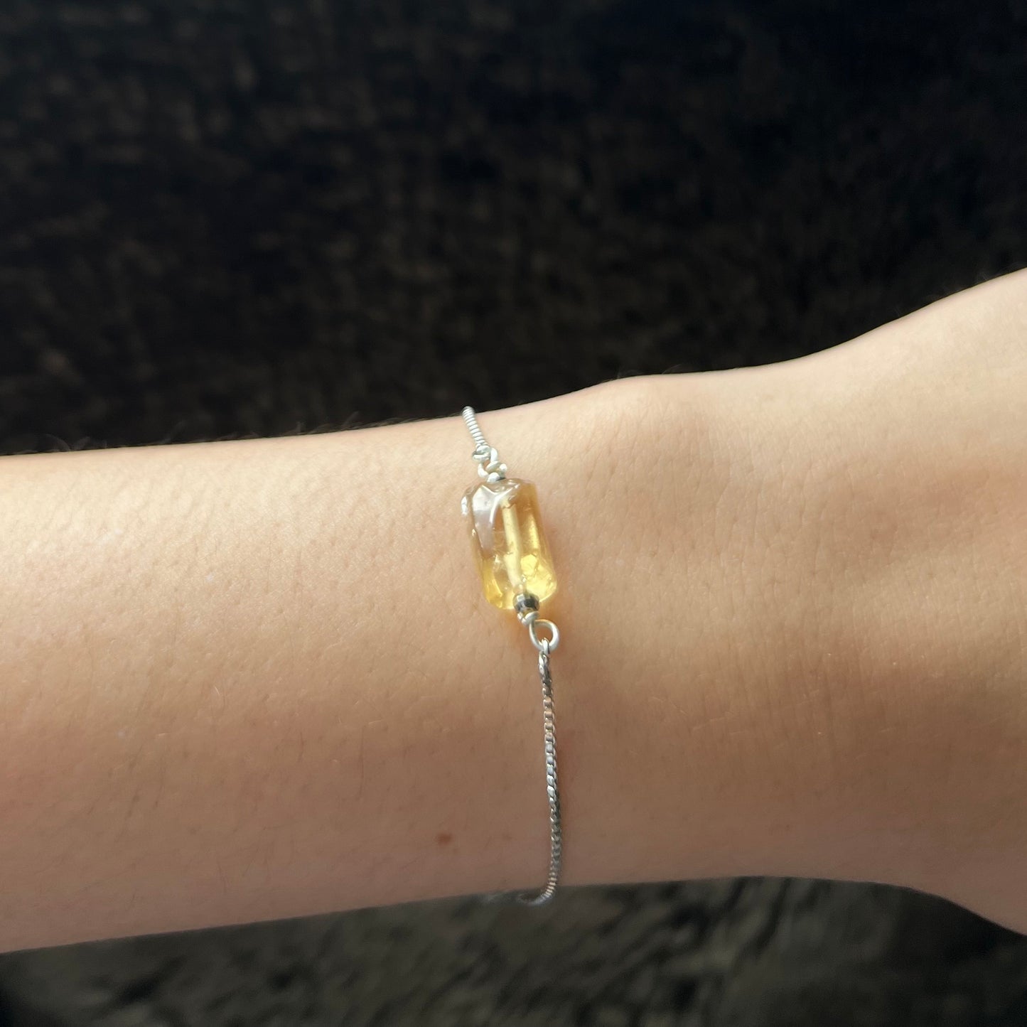 Silver Plated Adjustable Bracelet