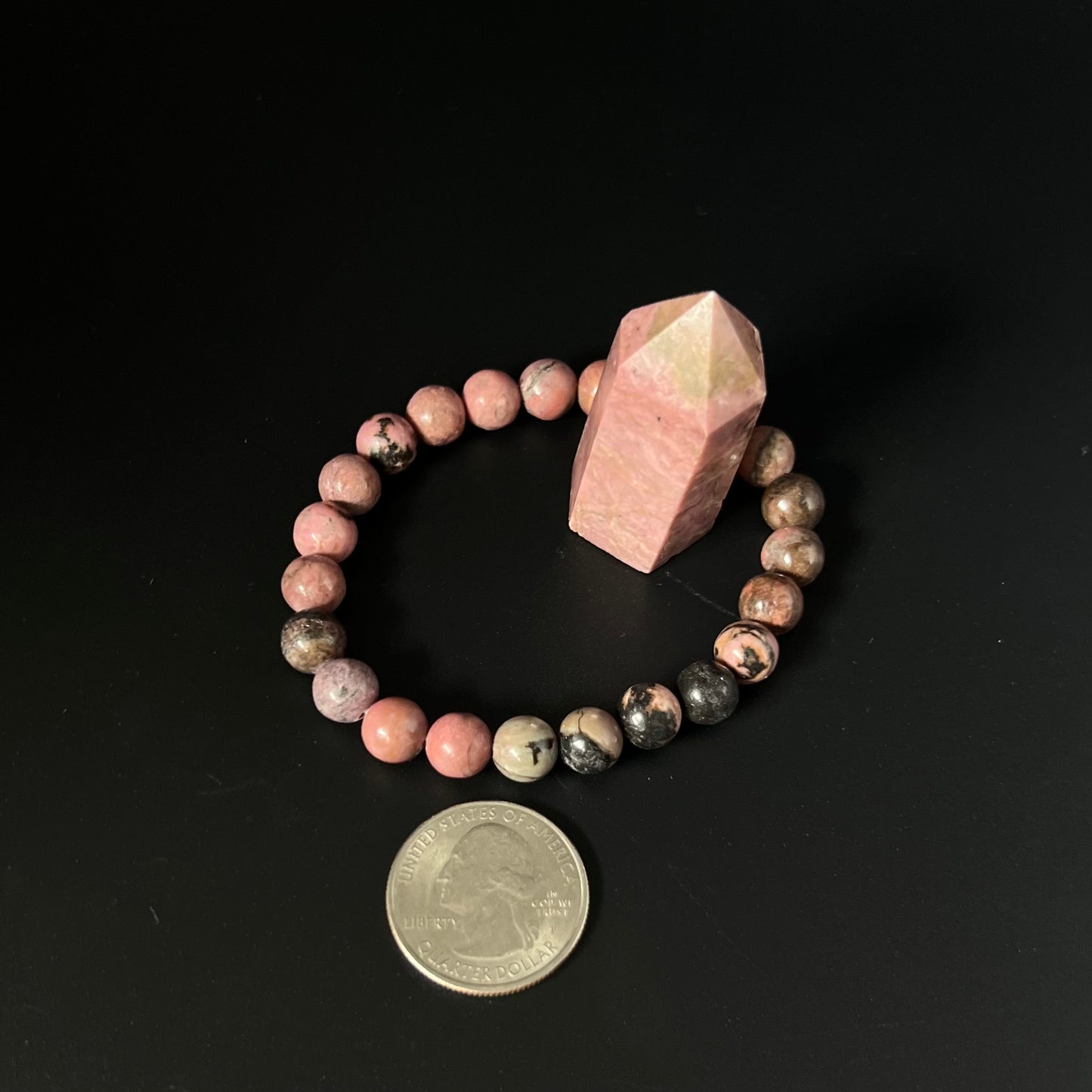 Rhodonite Beaded Bracelet