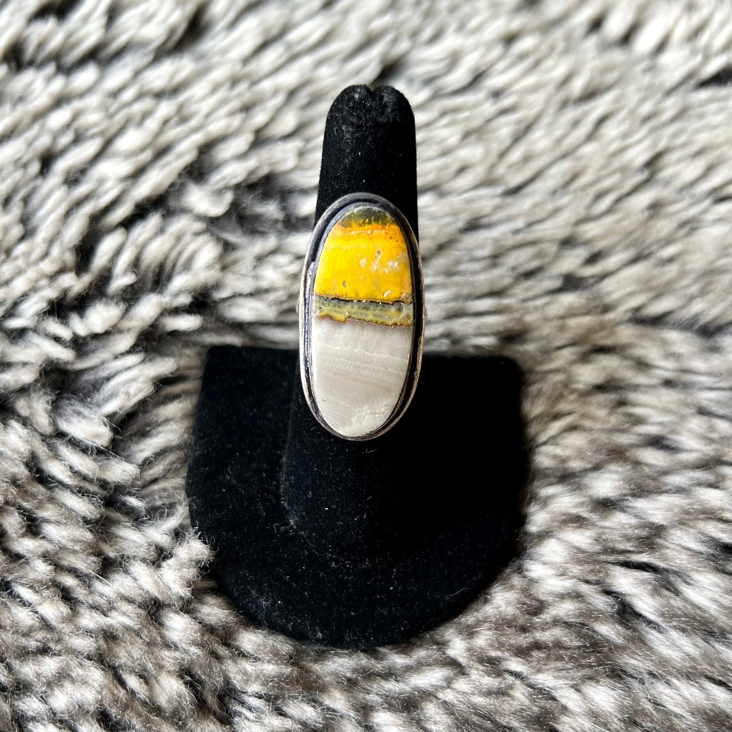 Silver Plated Rings with crystal