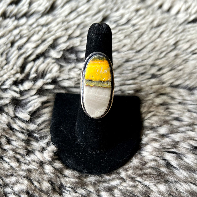 Silver Plated Rings with crystal