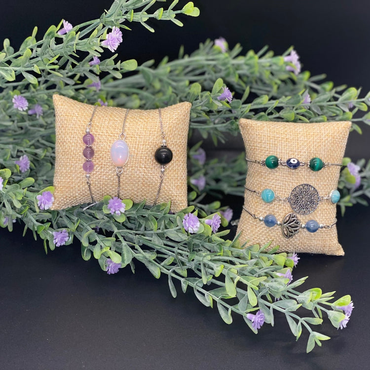 Adjustable Bracelets: Silver-Plated