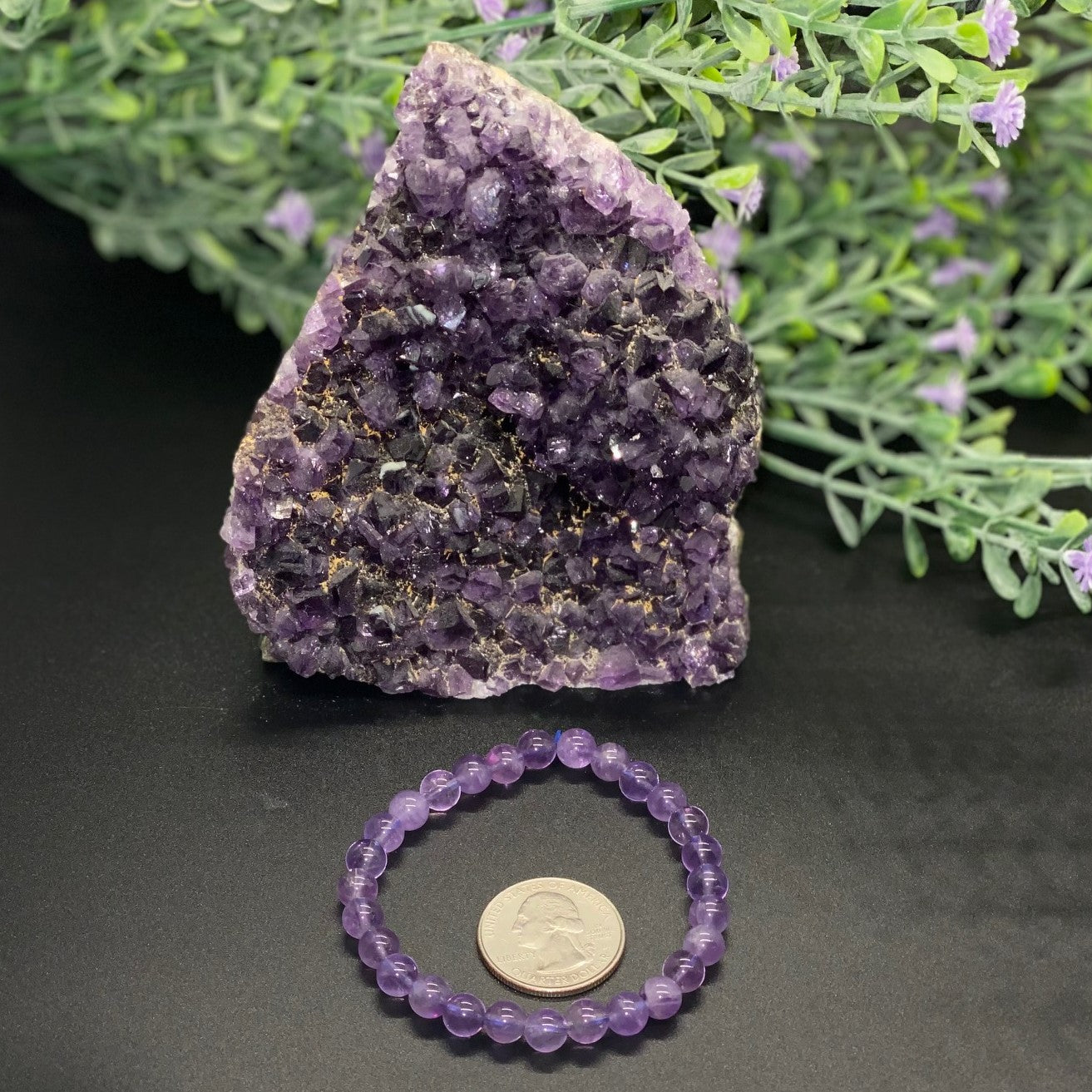Amethyst Beaded Bracelets