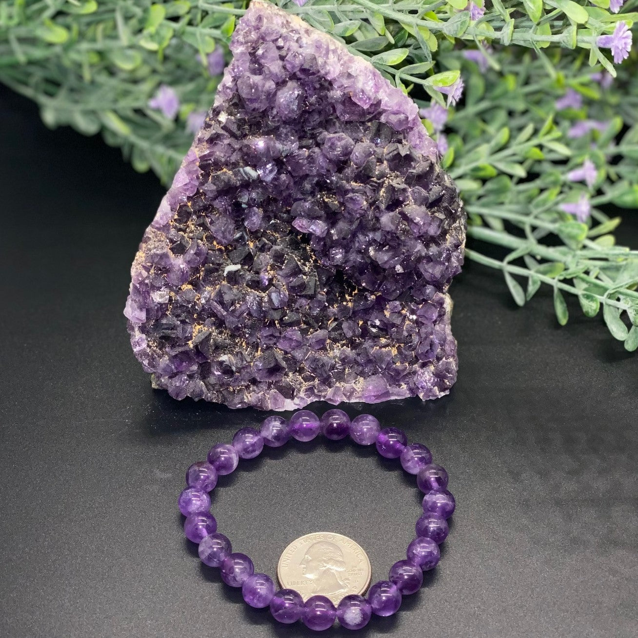 Amethyst Beaded Bracelets