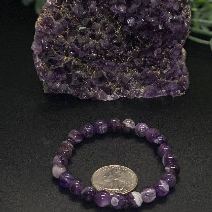 Amethyst Beaded Bracelets