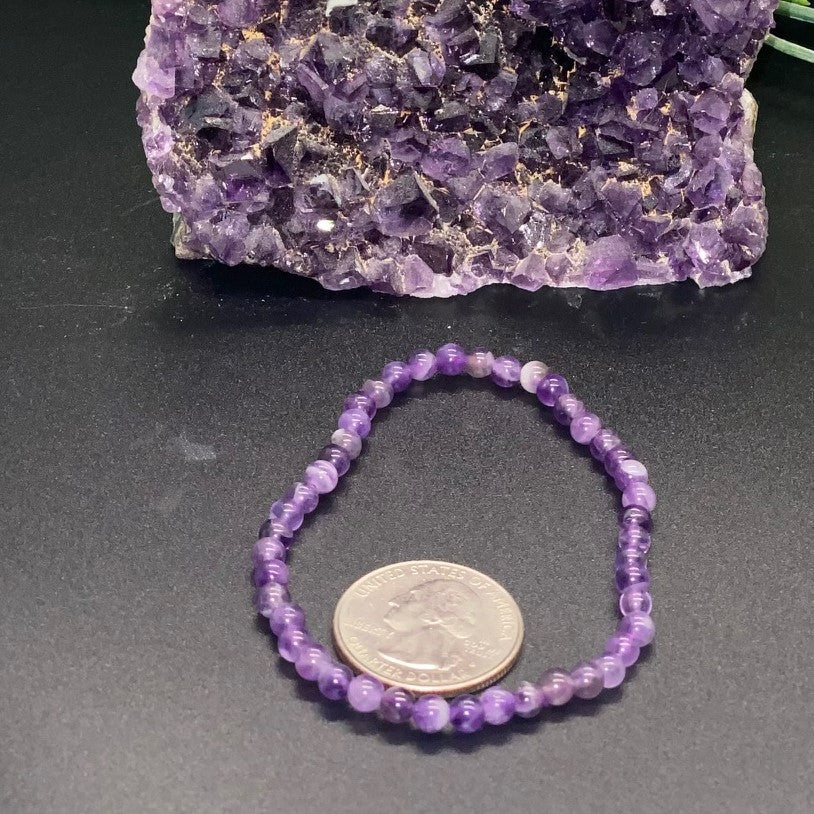 Amethyst Beaded Bracelets